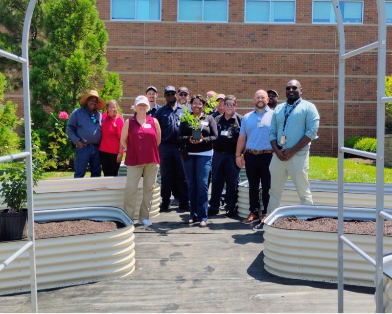 Community Garden Ribbon Cutting Celebration at VCU Community Memorial Hospital